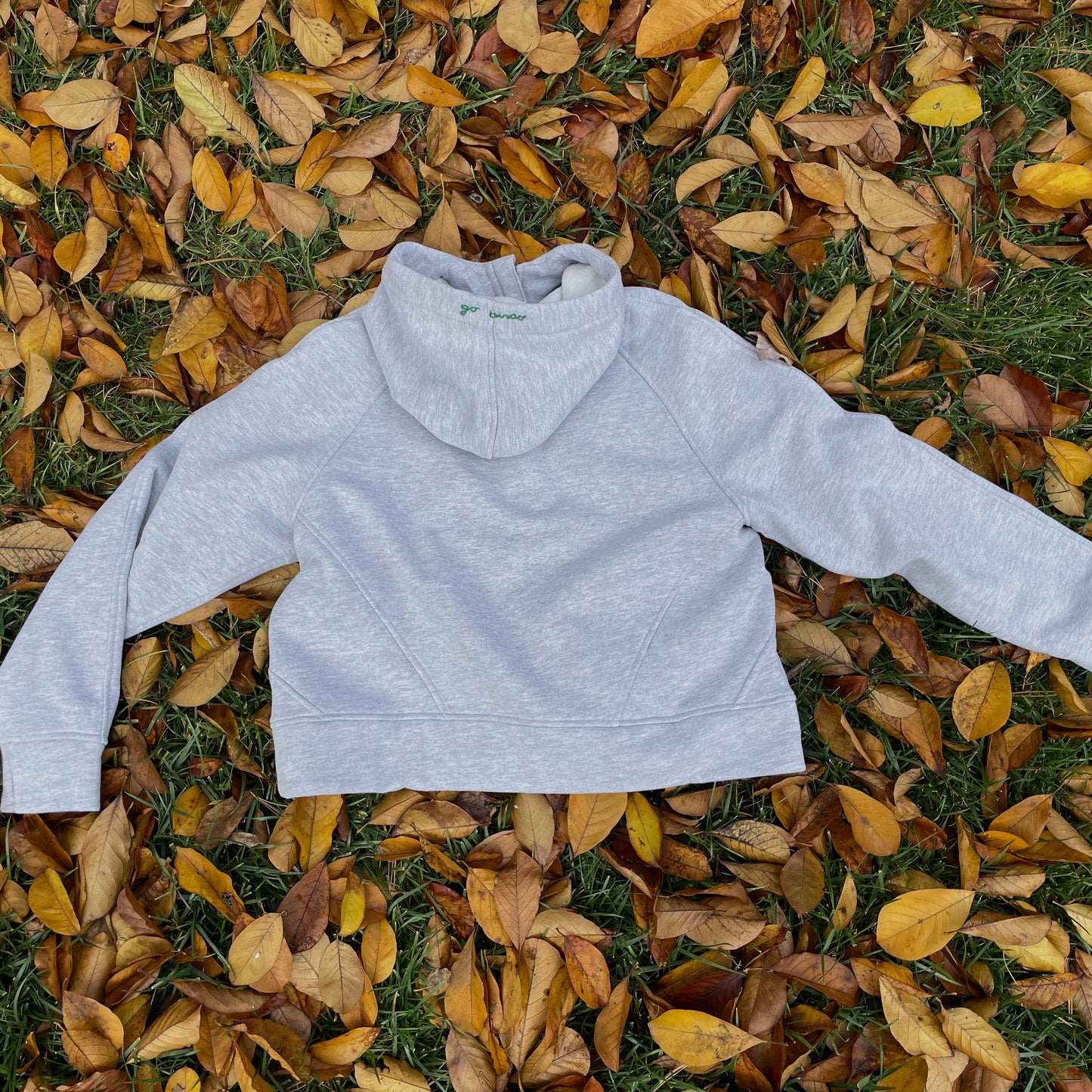 Eagle Quarter-Zip Hoodie with Embroidered Hood